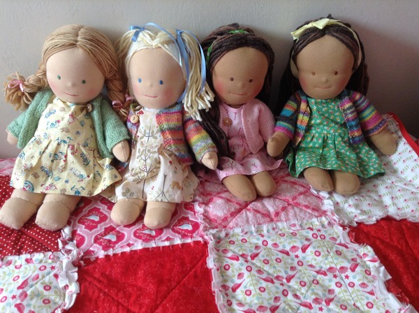 Traditional rag doll pattern