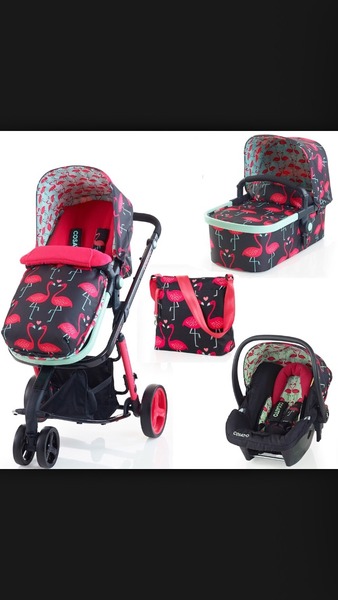 Cosatto Giggle - Flamingo Car seat base