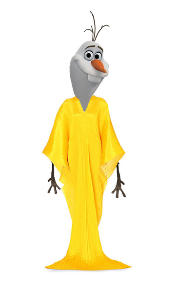To think this scarf makes the wearer look like a banana?