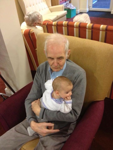 To be so fascinated by old people