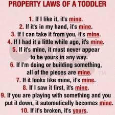To think that children/toddlers hitting is not "natural exploration"?