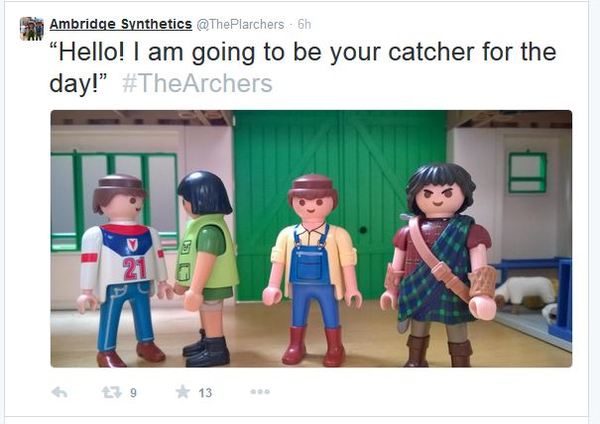 Culvert operations in Ambridge - discuss The Archers here. It's not his baby by the way.