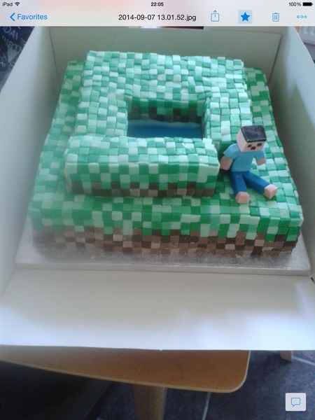 Minecraft TNT cake!! HELP!