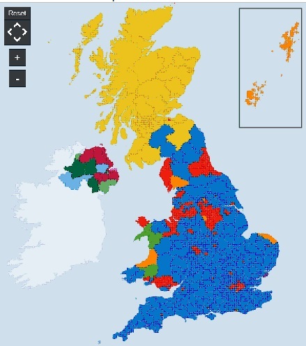To wonder where all the Tory voters are?