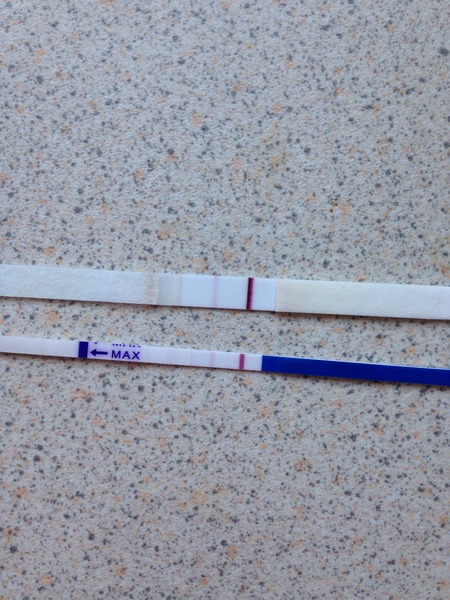 R they positive lines or evap they was there straight away