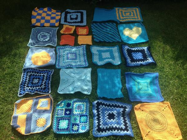 Woolly Hugs: Blankets for the Children of Chernobyl. Squares needed!