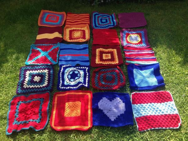 Woolly Hugs: Blankets for the Children of Chernobyl. Squares needed!