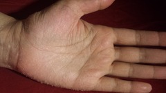 Yes, I actually was daft enough to Footner my hands..