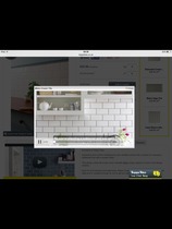 Off white kitchen cupboards - cream or white metro tiles?