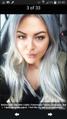 Has anyone dyed their hair  silver grey?
