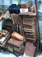 Can I do something creative in my garden with a load of spare tiles?