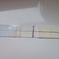 R they positive lines or evap they was there straight away