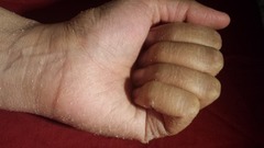 Yes, I actually was daft enough to Footner my hands..