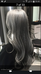 Has anyone dyed their hair  silver grey?
