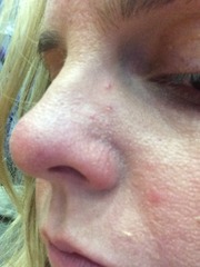 Why does my make up do this? With photo