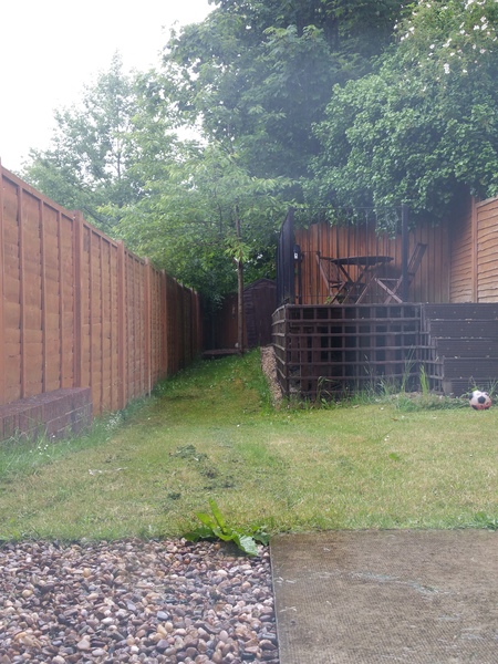 What to do with uneven backyard