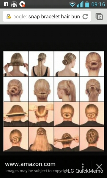 If you have long hair do you use things to put it up?