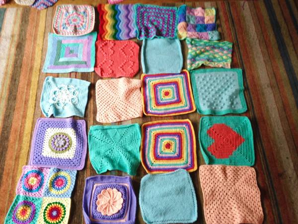 Woolly Hugs: Blankets for the Children of Chernobyl. Squares needed!