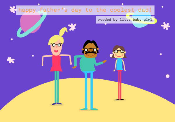 Create a Father’s Day card with your DC using Barclays’ Code Playground website for a chance to win a Kano build-it-yourself computer! NOW CLOSED