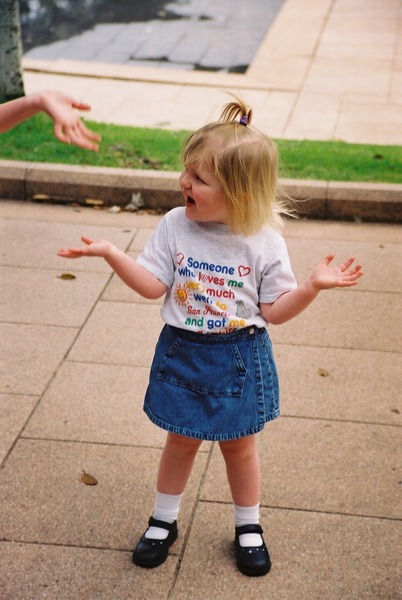 I can hear DH upstairs pretending to stomp around like a monster, and the kids are shrieking with joy...