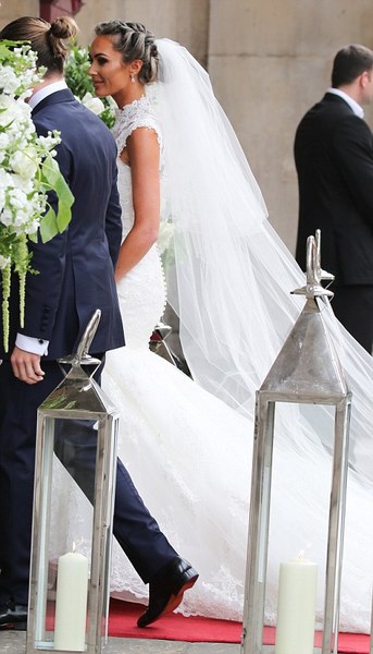 Wedding of the Footballer and Towie girl
