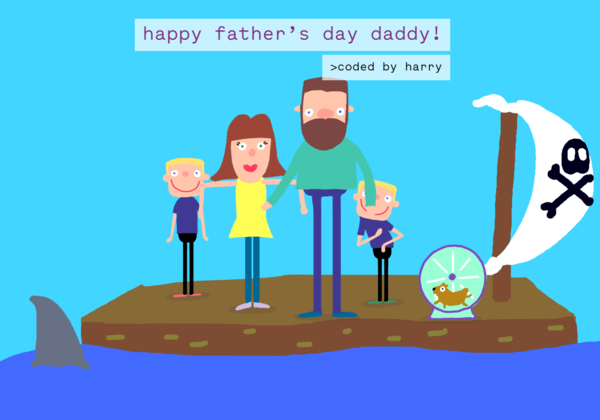 Create a Father’s Day card with your DC using Barclays’ Code Playground website for a chance to win a Kano build-it-yourself computer! NOW CLOSED