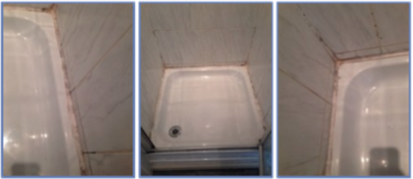 Cost of resealing ensuite shower