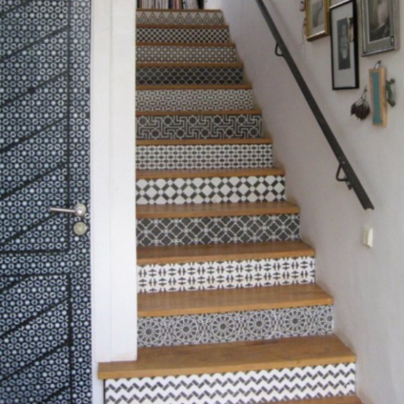 Painting stairs