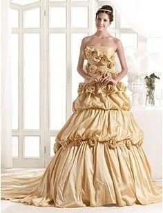 to think strapless wedding dresses aren't very flattering.