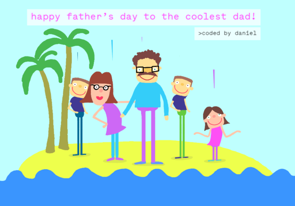 Create a Father’s Day card with your DC using Barclays’ Code Playground website for a chance to win a Kano build-it-yourself computer! NOW CLOSED