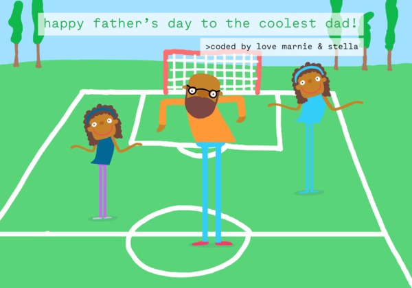 Create a Father’s Day card with your DC using Barclays’ Code Playground website for a chance to win a Kano build-it-yourself computer! NOW CLOSED