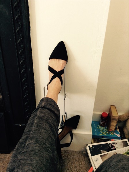 Boden Lille lace up points
