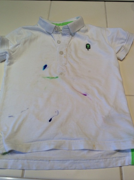 DS's top looks like the 'before' version in a stain remover advert