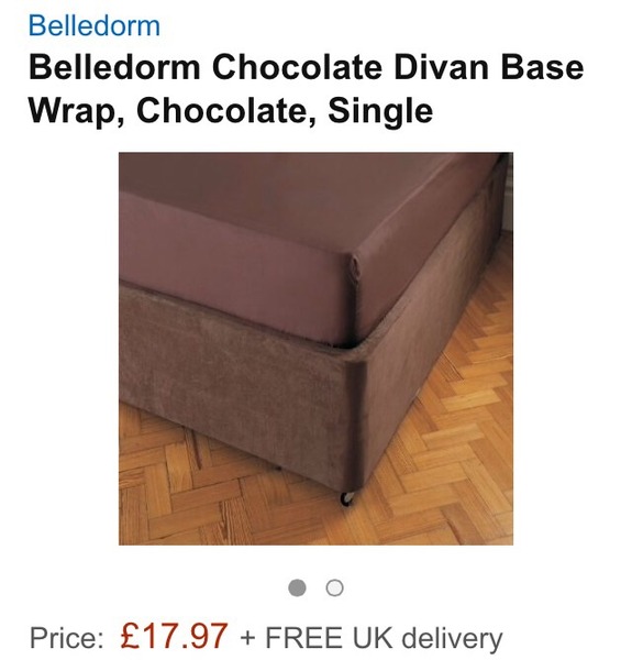 Divan beds - what do you cover the base with?