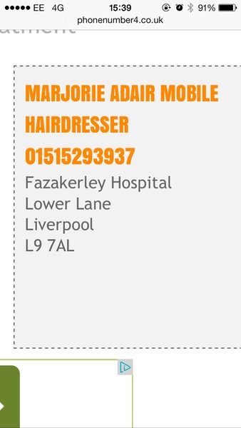 how to get a haircut in hospital?