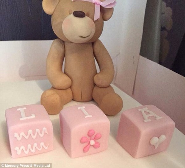 Do you think this bear on a cake looks like its got a vagina?!