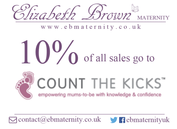 New maternity clothing range up to size 28 supporting Count the Kicks