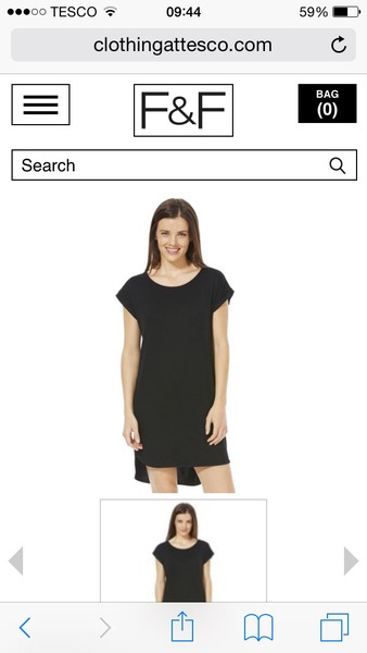 I'd like a simple t-shirt dress as a beach cover-up