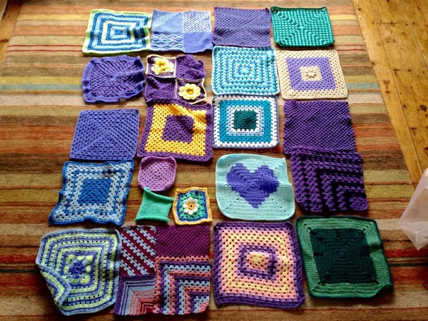 Woolly Hugs: Blankets for the Children of Chernobyl. Squares needed!