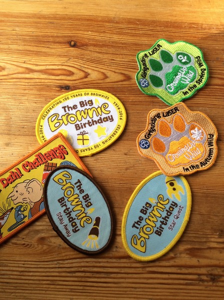Brownie Badges - where do I put...