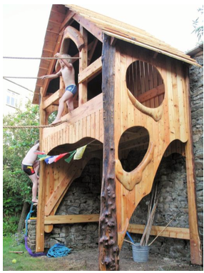 Playhouse Shed Combo