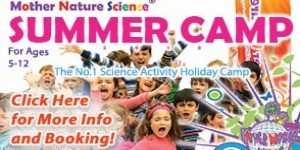 **EXPIRED** MOTHER NATURE SCIENCE SUMMER ACTIVITY CAMP 2015 - exclusive money off code enclosed!