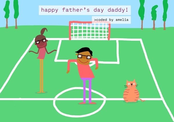 Create a Father’s Day card with your DC using Barclays’ Code Playground website for a chance to win a Kano build-it-yourself computer! NOW CLOSED
