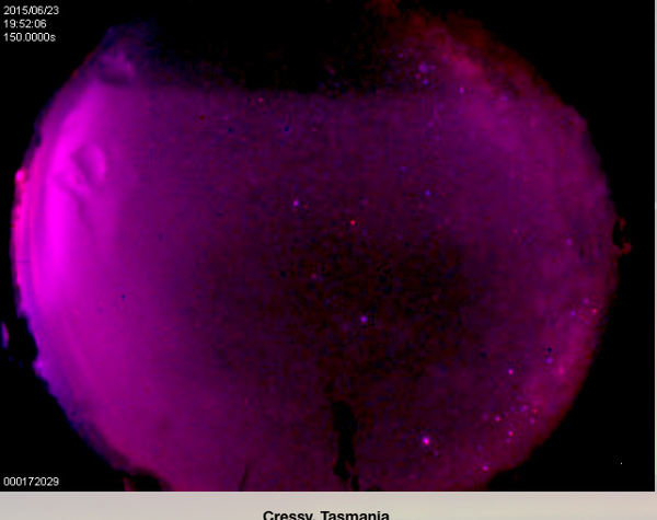 Armchair aurora watching