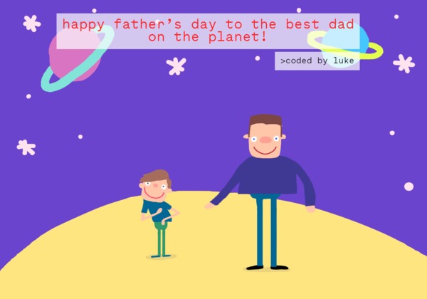 Create a Father’s Day card with your DC using Barclays’ Code Playground website for a chance to win a Kano build-it-yourself computer! NOW CLOSED