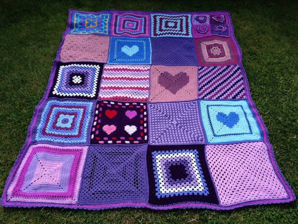 Woolly Hugs: Blankets for the Children of Chernobyl. Squares needed!