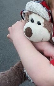 to ask if you recognise this teddy bear?