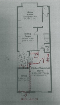 How could I re-configure the ground floor of this Victorian terrace