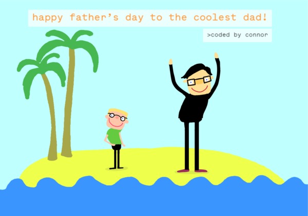 Create a Father’s Day card with your DC using Barclays’ Code Playground website for a chance to win a Kano build-it-yourself computer! NOW CLOSED