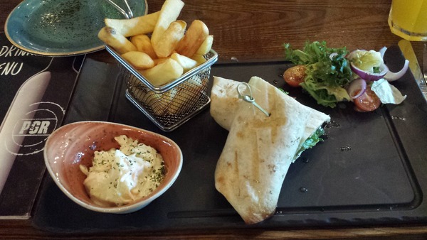To want my food on a plate?